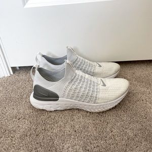 Women’s White Nike React Sneakers